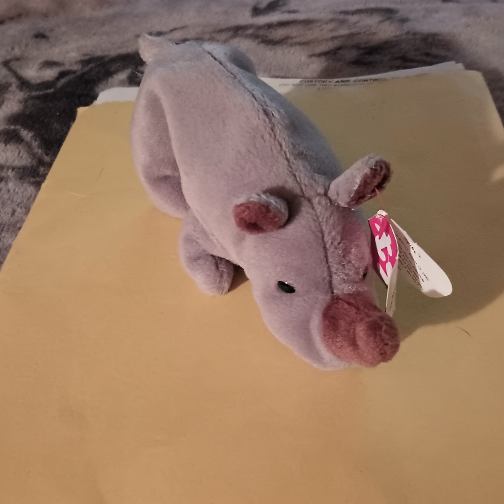 Spike the ty beanie baby